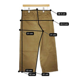homspun 171-3298 サイズS パンツ カーキ レディース ホームスパン【中古】5-0227M♪
