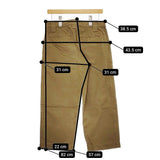 homspun 171-3298 サイズS パンツ カーキ レディース ホームスパン【中古】5-0227M♪