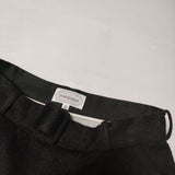 J&M Davidson ベルテッドウールタックショート パンツ ブラック レディース ジェイアンドエムデヴィッドソン【中古】4-1130T∞