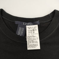LIMI feu LX-T50-094 半袖Ｔシャツ カットソー ブラック レディース リミフゥ/Yohji 【中古】5-0612S∞