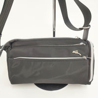 OSAM ナイロンショルダーバッグ ショルダーバッグ ブラック レディース オサム【中古】5-0404G◎