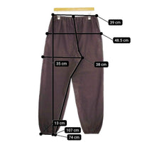 blurhms ROOTSTOCK 洗い加工 S＆H SWEAT PANTS bROOTS22F20 スウェット パンツ  22AW インクブラック メンズ ブラームス【中古】5-0108G∞