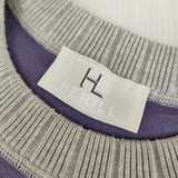 HERILL Suvincotton Sweatshirts 定価41800円 23-080-HL-8050-1 トレーナー スウェット 23SS パープル メンズ ヘリル【中古】5-0108M∞