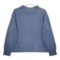 MHL. TWISTED COTTON LINEN 595-2263502 サイズ2 セーター ニット 22AW ブルー レディース エムエイチエル【中古】5-0227M♪