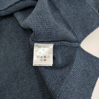 MHL. TWISTED COTTON LINEN 595-2263502 サイズ2 セーター ニット 22AW ブルー レディース エムエイチエル【中古】5-0227M♪