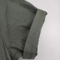 DRIES VAN NOTEN プルオーバー コットン 半袖シャツ カーキ レディース ドリスヴァンノッテン【中古】5-0612S∞