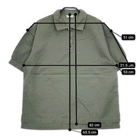 DRIES VAN NOTEN プルオーバー コットン 半袖シャツ カーキ レディース ドリスヴァンノッテン【中古】5-0612S∞