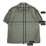 DRIES VAN NOTEN プルオーバー コットン 半袖シャツ カーキ レディース ドリスヴァンノッテン【中古】5-0612S∞