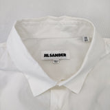 JIL SANDER オーバーサイズバックフォト長袖シャツ JSUO741246 MO244130A 長袖シャツ ホワイト メンズ ジルサンダー【中古】4-1014M♪