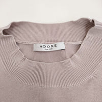 ADORE ベスト サイズ38 レーヨンナイロン ノースリーブ ニット ピンク レディース アドーア【中古】5-0328M♪