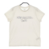 POLO RALPH LAUREN Mon Amour Graphic T-Shirt プリント 半袖Ｔシャツ カットソー ホワイト レディース ポロ・ラルフローレン【中古】5-0612S∞