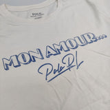 POLO RALPH LAUREN Mon Amour Graphic T-Shirt プリント 半袖Ｔシャツ カットソー ホワイト レディース ポロ・ラルフローレン【中古】5-0612S∞