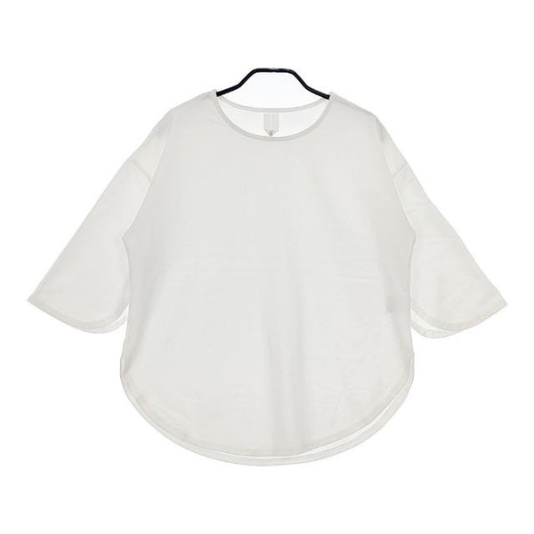 ironari MARU TEE マルTee 定価10000円 I-19503 コットン Ｔシャツ カットソー ホワイト メンズ イロナリ【中古】5-0612S∞