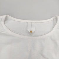 ironari MARU TEE マルTee 定価10000円 I-19503 コットン Ｔシャツ カットソー ホワイト メンズ イロナリ【中古】5-0612S∞