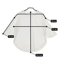 ironari MARU TEE マルTee 定価10000円 I-19503 コットン Ｔシャツ カットソー ホワイト メンズ イロナリ【中古】5-0612S∞