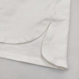 Corte Largo コルテラルゴ D30-12503 サイズM ポケット付き 長袖Ｔシャツ カットソー ロンＴ ホワイト レディース【中古】5-0227M♪