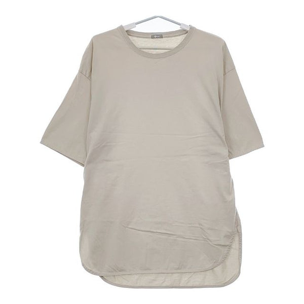 JOURNAL STANDARD relume レイヤードラウンド スリットTシャツ 半袖Ｔシャツ カットソー 23SS グレー メンズ ジャーナルスタンダードレリューム【中古】5-0612S∞
