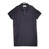 ironari 半袖 テニスワンピ I-14702 コットン ワンピース ネイビー レディース イロナリ【中古】5-0612S∞