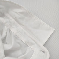 GALERIE VIE コードクロス ボックスシャツ 23-01-34-01002 定価24200円 長袖シャツ 23SS ホワイト レディース ギャルリーヴィー【中古】5-0328M♪
