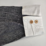 R&D.M.Co- リネン スタンドカラー ジャケット グレー レディース オールドマンズテーラー【中古】5-0224M∞