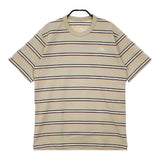 THE NORTH FACE ショートスリーブマルチボーダーティー NT32455 半袖Ｔシャツ カットソー ベージュ メンズ ザノースフェイス【中古】5-0612S∞