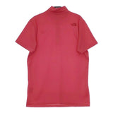 THE NORTH FACE ショートスリーブ アルファドライ ジップアップ NTW11517 半袖Ｔシャツ カットソー レッド レディース ザノースフェイス【中古】5-0612S∞