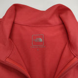 THE NORTH FACE ショートスリーブ アルファドライ ジップアップ NTW11517 半袖Ｔシャツ カットソー レッド レディース ザノースフェイス【中古】5-0612S∞