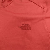 THE NORTH FACE ショートスリーブ アルファドライ ジップアップ NTW11517 半袖Ｔシャツ カットソー レッド レディース ザノースフェイス【中古】5-0612S∞