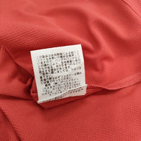 THE NORTH FACE ショートスリーブ アルファドライ ジップアップ NTW11517 半袖Ｔシャツ カットソー レッド レディース ザノースフェイス【中古】5-0612S∞