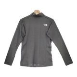 THE NORTH FACE フラッシュドライスリーディージップアップ NTW12201 長袖Ｔシャツ カットソー ロンＴ グレー レディース ザノースフェイス【中古】5-0204M∞