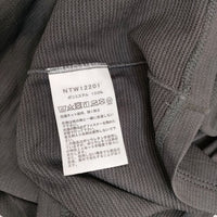 THE NORTH FACE フラッシュドライスリーディージップアップ NTW12201 長袖Ｔシャツ カットソー ロンＴ グレー レディース ザノースフェイス【中古】5-0204M∞