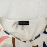 mina perhonen ga8163 mina時代 breeze 長袖Ｔシャツ カットソー ロンＴ ホワイト レディース ミナペルホネン【中古】4-1227M♪