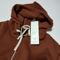 LAMOND. 新品 ZIP HOODIE JACKET  定価18700円 LM-C-116 パーカー ブラウン メンズ ラモンド【中古】5-0115M∞