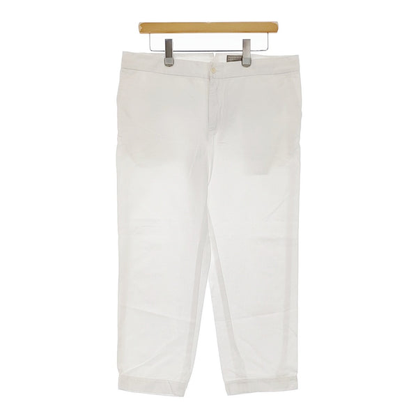 MARGARET HOWELL 578-7142016 HIGH TWIST COTTON LINEN サイズ2 パンツ ホワイト レディース マーガレットハウエル【中古】5-0328M♪