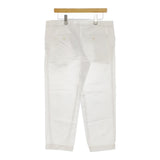 MARGARET HOWELL 578-7142016 HIGH TWIST COTTON LINEN サイズ2 パンツ ホワイト レディース マーガレットハウエル【中古】5-0328M♪