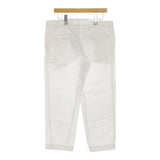 MARGARET HOWELL 578-7142016 HIGH TWIST COTTON LINEN サイズ2 パンツ ホワイト レディース マーガレットハウエル【中古】5-0328M♪