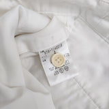 MARGARET HOWELL 578-7142016 HIGH TWIST COTTON LINEN サイズ2 パンツ ホワイト レディース マーガレットハウエル【中古】5-0328M♪