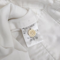 MARGARET HOWELL 578-7142016 HIGH TWIST COTTON LINEN サイズ2 パンツ ホワイト レディース マーガレットハウエル【中古】5-0328M♪