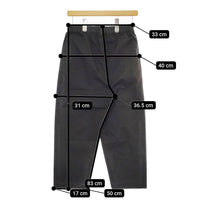 ARTS&SCIENCE Easy pants 083-L313-043-SP-001 サイズ1 イージー パンツ ブラック レディース アーツ&サイエンス【中古】4-1219M♪