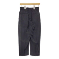 LOEFF antelope別注 2タックパンツ アンテロープ別注 8814-217-0067 サイズ0 パンツ ブラック レディース ロエフ【中古】4-1219M♪