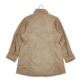 GEORGES RECH ジョルジュレッシュ シャンブレーメモリータフタマウンテンパーカー 定価24750円 PHJJS-41450 ベージュ レディース【中古】5-0328M♪