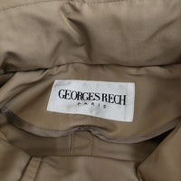 GEORGES RECH ジョルジュレッシュ シャンブレーメモリータフタマウンテンパーカー 定価24750円 PHJJS-41450 ベージュ レディース【中古】5-0328M♪