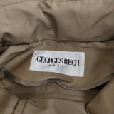 GEORGES RECH ジョルジュレッシュ シャンブレーメモリータフタマウンテンパーカー 定価24750円 PHJJS-41450 ベージュ レディース【中古】5-0328M♪