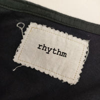 marble sud RHYTHM コットン 半袖Ｔシャツ カットソー ネイビー レディース マーブルシュッドリズム【中古】5-0507S∞