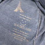 45R/45rpm インディゴ サイズ2 半袖Ｔシャツ カットソー ブルー レディース フォーティーファイブアールピーエム【中古】5-0507S∞