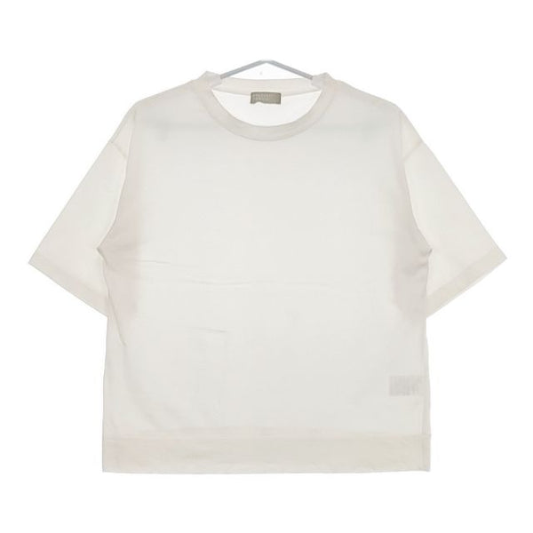 MARGARET HOWELL DENSE COTTON JERSEY 578-3168003 半袖Ｔシャツ カットソー 23SS ホワイト レディース マーガレットハウエル【中古】5-0507S∞