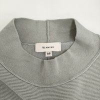BLAMINK コットンサーマルノースリーブカットソー 7917-299-0031 サイズ36 カットソー 22SS グレー レディース ブラミンク【中古】5-0608S♪