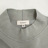 BLAMINK コットンサーマルノースリーブカットソー 7917-299-0031 サイズ36 カットソー 22SS グレー レディース ブラミンク【中古】5-0608S♪
