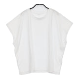 GALERIE VIE ファインコットンワイドクルーネックプルオーバー 定13200円 カットソー 24SS ホワイト レディース ギャルリーヴィー【中古】5-0608S♪