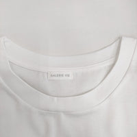 GALERIE VIE ファインコットンワイドクルーネックプルオーバー 定13200円 カットソー 24SS ホワイト レディース ギャルリーヴィー【中古】5-0608S♪